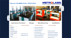 Desktop Screenshot of metrolabs.biz